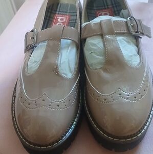 Pink L Patent Leather Women's Loafers